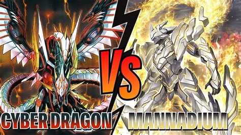 CYBER DRAGON THERION VS MANNADIUM YU GI OH TCG POST BANLIST JUNE