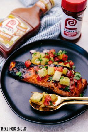 Hawaiian Grilled Salmon Fillets Real Housemoms