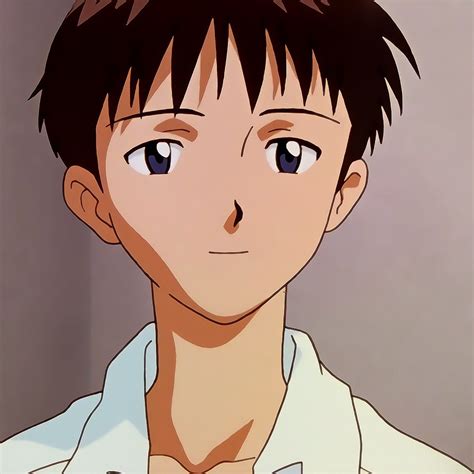 Shinji Ikari Arte De Personajes Neon Genesis Evangelion Pinturas