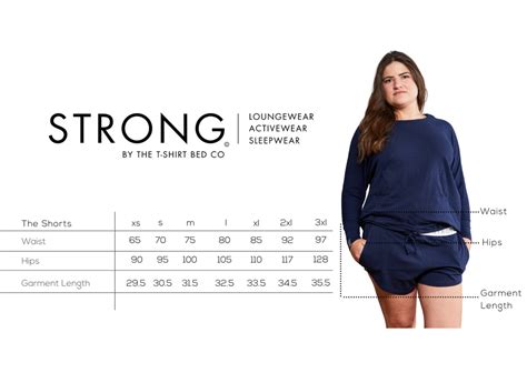 Size Chart Women's – The T-Shirt Bed Co.