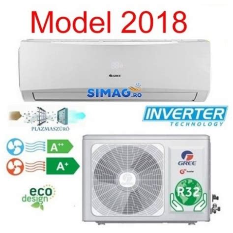 Aer Conditionat Gree Lomo B8 GWH12QB K6DNB8I ECO Inverter 12000 BTU R32