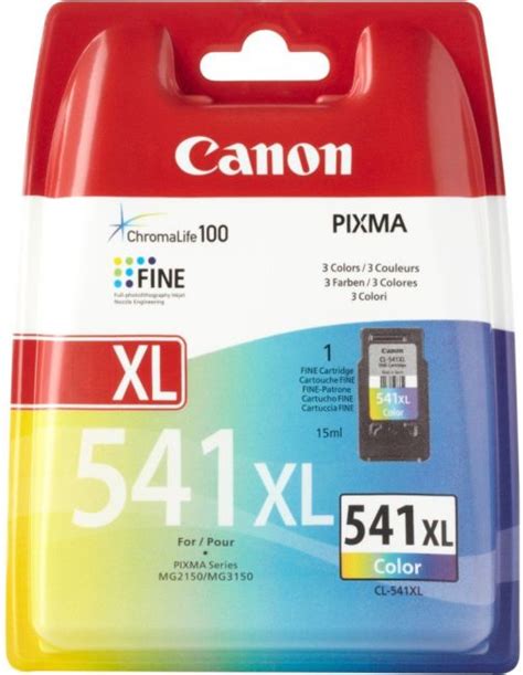 Canon CL 541XL High Yield Colour Ink Cartridge 5226B005 Printer Base