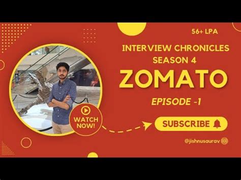 Zomato Interview Experience Interview Chronicles CSE 2025