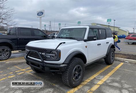 4 Door Oxford White Badlands Map Bronco6g 2021 Ford Bronco And Bronco Raptor Forum News