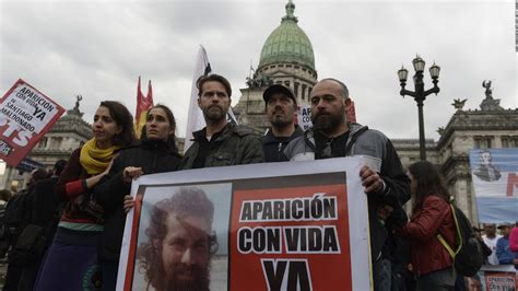 D Nde Est Santiago Maldonado Cnn Video