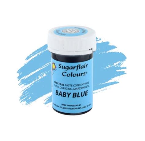 Sugarflair Baby Blue Spectral Paste 25g Concentrated Food Colours