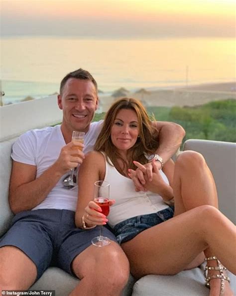 John Terry Says Wife Toni Looks Unreal In White Bikini Daily Mail