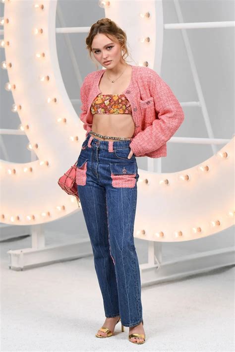 Lily Rose Depp Chanel Spring Summer 2021 Fashion Show In Paris October