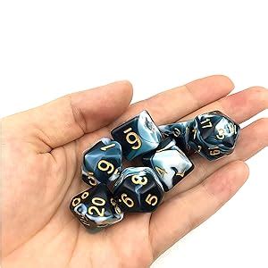 Amazon Flashowl Polyhedral Dice Set Table Games Dice Pressure