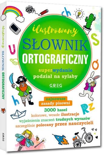 Ilustrowany słownik ortograficzny dla dzieci GREG 9888227462