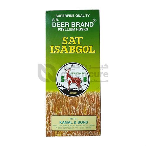 Buy Deer Brand Sat Isabgol 100 Gm Online At Best Prices In Qatar