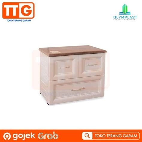 Jual Olymplast Lemari Plastik Drawer Kabinet Laci Susun Odc