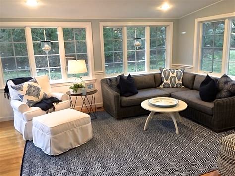 Cohasset Ma Beach Style Sunroom Boston By Jcg Interiors Houzz