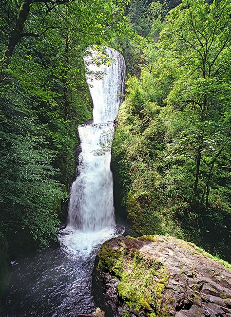 Bridal Veil Falls Oregon Columbia Gorge Waterfall Photo