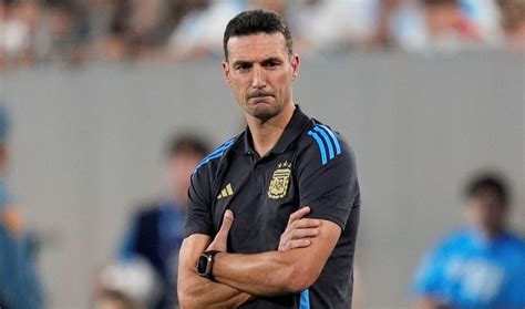 Los Impresionantes Números De Lionel Scaloni Como Dt De La Selección