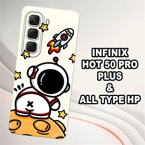 Jual KS Softcase Karet Untuk INFINIX HOT PRO PLUS Motif Gambar Karakter Lucu Casing