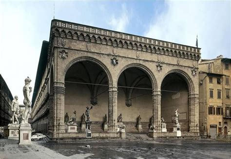 Such A Beautiful City Is Florence You Can Admire Here La Loggia Dei