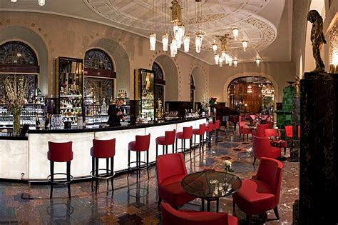 Lobby Bar at Belmond Grand Hotel Europe in St. Petersburg, Russia