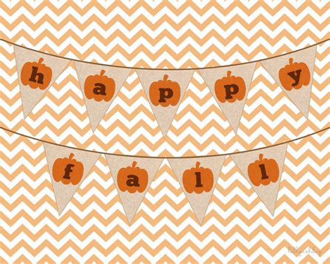 Fall Banner Printable Printable Word Searches