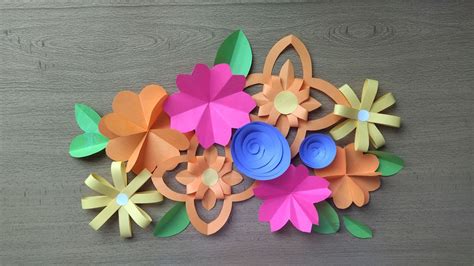 5 Formas Para Hacer Flores De Papel La Casita Curiosa Papel Para Flores