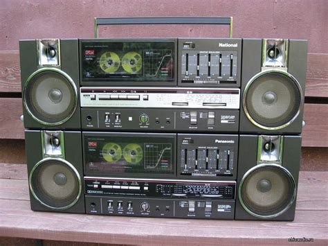 National Rx C Panasonic Rx C Boombox Vintage Pinterest