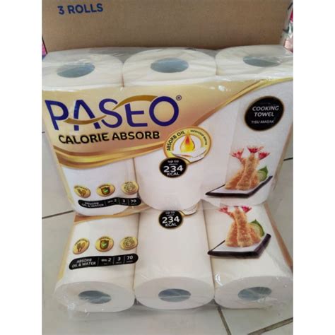 Jual Paseo Calorie Absorb Tissue Dapur Shopee Indonesia