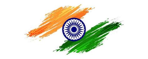 Indian Flag Outline Vector Art Icons And Graphics For Free Download