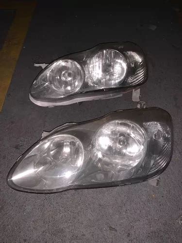 Faros Toyota Corolla Sensación 04 08 Lado Izquierdo Usados MercadoLibre