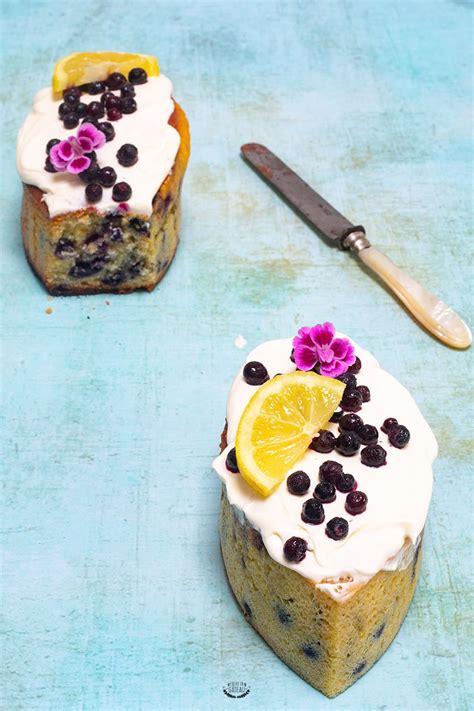 Cake Citron Myrtilles Recette Facile