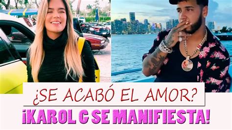 Las Pistas Que Confirman Que El Amor De Karol G Y Anuel Ha Terminado