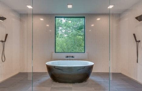 Soaking Tub Shower Combo Ideas - Luxury Freestanding Tubs