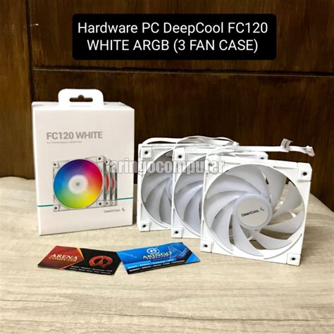 Jual Hardware Pc Deepcool Fc White Argb Fan Case Shopee Indonesia