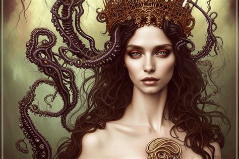 Lovecraftian Eldritch Queen Creative Fabrica