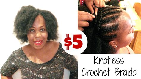 How To Crochet Braids For Beginners In Hour Knotless Method