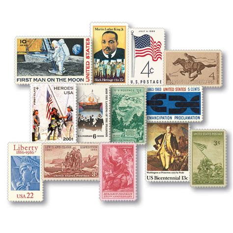 History of America Stamp Collection | PCS Stamps & Coins