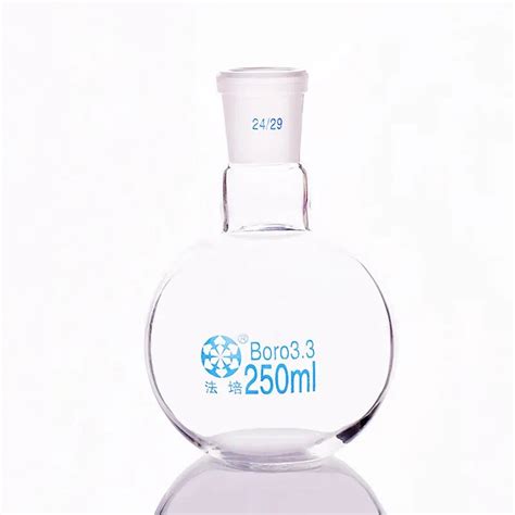 Single Standard Mouth Flat Bottomed Flask Capacity Ml And Joint