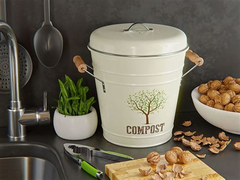 Kitchen Compost Container: How To Get Started With Composting At Home - Kitchen Ideas