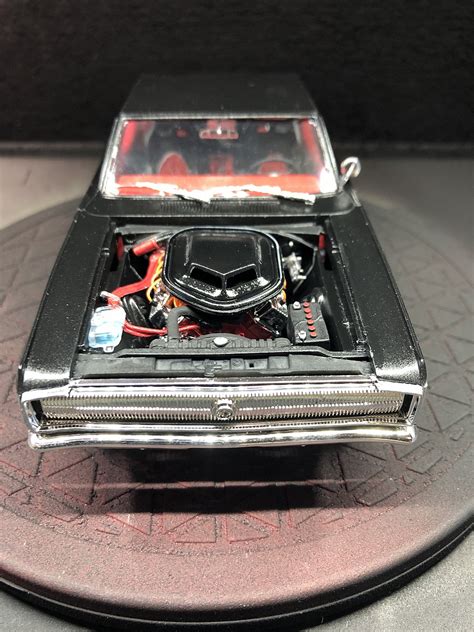 1967 Dodge Charger 426 Hemi Plastic Model Car Kit 1 25 Scale