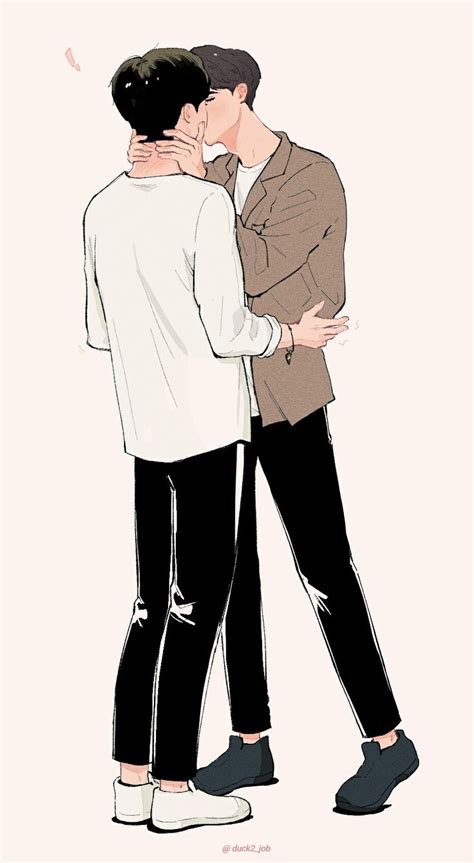 Pin By Inspirit Infinite On Fanarts Bw Art Im Falling In Love Cute Gay Couples
