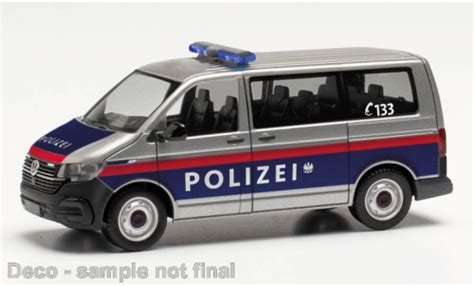 Coche Miniatura Volkswagen T6 1 87 Herpa Bus Freiwillige Feuerwehr