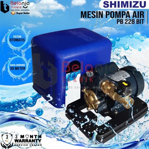 Jual Shimizu Pompa Pendorong Air Otomatis PB 228 BIT Booster Pump PB228