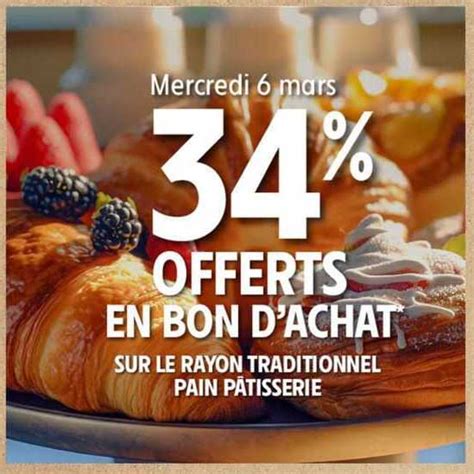 Promo Le Rayon Traditionnel Pain P Tisserie Chez Intermarch Contact