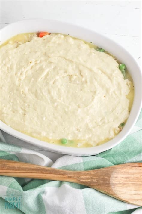 Bisquick Chicken Pot Pie • The Simple Parent