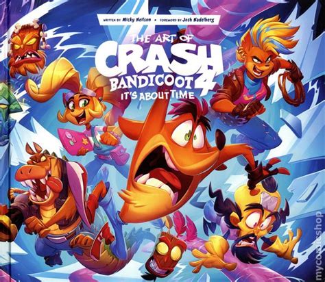 Art Of Crash Bandicoot 4 It S About Time HC 2020 Blizzard Comic Books