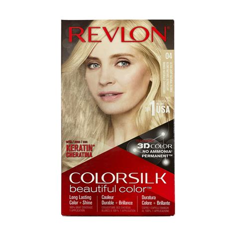 Revlon Color Silk Hair Color Ultra Light Natural Blonde 04