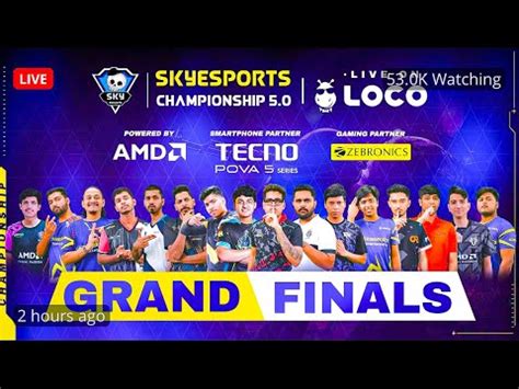 HINDI SKYESPORTS CHAMPIONSHIP 5 0 BGMI DAY 1 GRAND FINALS