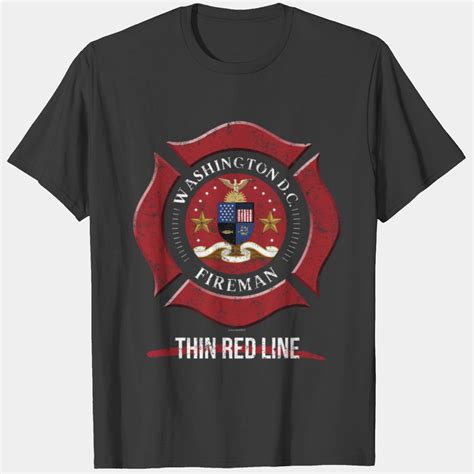 Washington DC Firefighter Shirt Firefighter Gifts T-shirt sold by ...