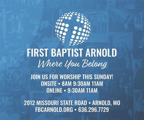 First Baptist Church of Arnold | Survive | myleaderpaper.com