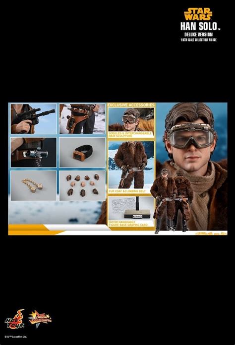 HAN SOLO DELUXE VERSION MMS Scale Figurine SOLO A STAR WARS STORY HOT TOYS