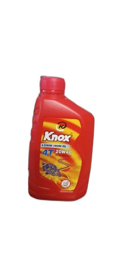 W Knox T Stroke Engine Oil Ml Ltr Bottle Of L At Rs